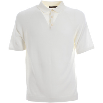Abbigliamento Uomo T-shirt & Polo Borgoni Milano WW2512MG Bianco