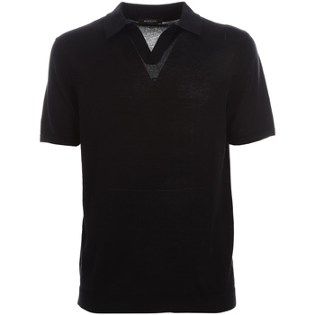 Abbigliamento Uomo T-shirt & Polo Borgoni Milano WW2513MG Nero