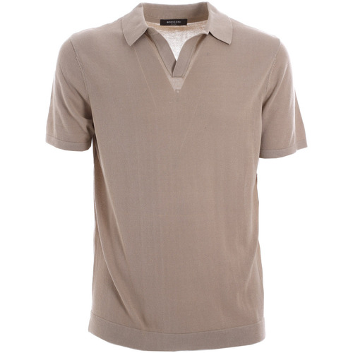 Abbigliamento Uomo T-shirt & Polo Borgoni Milano WW2513MG Beige