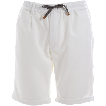 Abbigliamento Uomo Shorts / Bermuda Borgoni Milano WW6758BD Bianco