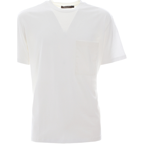 Abbigliamento Uomo T-shirt & Polo Borgoni Milano WW0075TS Bianco