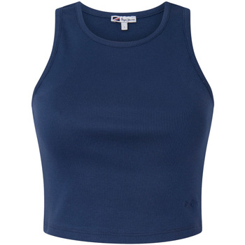 Abbigliamento Donna Top / T-shirt senza maniche Pepe jeans PL505544 Blu