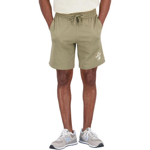 Abbigliamento Uomo Shorts / Bermuda New Balance NBMS31520CGN Verde