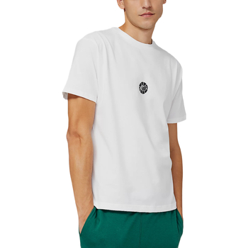 Abbigliamento Uomo T-shirt & Polo New Balance NBMT23582WT Bianco