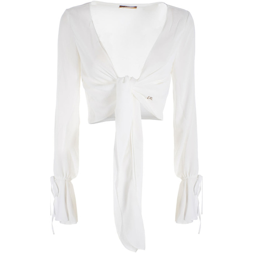 Abbigliamento Donna Top / Blusa Yes Zee C423 EQ01 Bianco