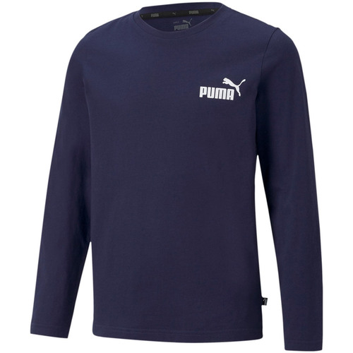 Abbigliamento Unisex bambino T-shirts a maniche lunghe Puma 586962 Blu