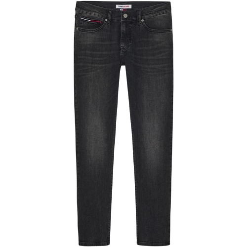 Abbigliamento Uomo Jeans Tommy Jeans DM0DM16641 Nero
