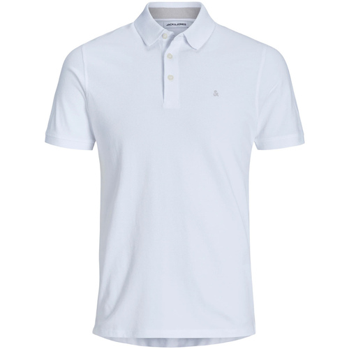 Abbigliamento Uomo T-shirt & Polo Jack & Jones 12136668 Bianco