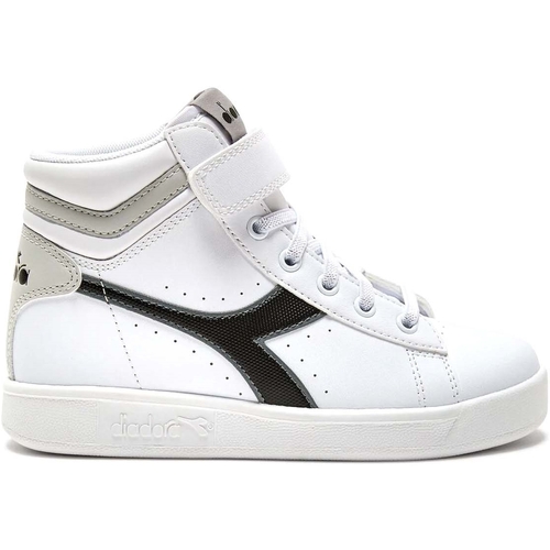 Scarpe Unisex bambino Sneakers Diadora 101.173763 Bianco