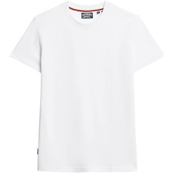 Abbigliamento Uomo T-shirt & Polo Superdry M1011245M Bianco