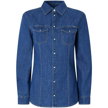 Abbigliamento Donna Camicie Pepe jeans PL304498HS8 Blu
