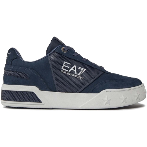 Scarpe Uomo Sneakers Ea7 Emporio Armani X8X121 XK359 Blu