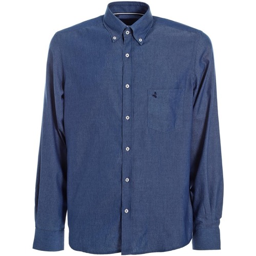 Abbigliamento Uomo Camicie maniche lunghe Navigare NVD3041 Blu