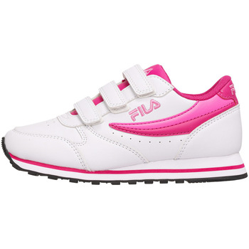 Scarpe Unisex bambino Sneakers Fila 1010785 Bianco