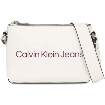 Borse Donna Tracolle Calvin Klein Jeans K60K610681 Bianco