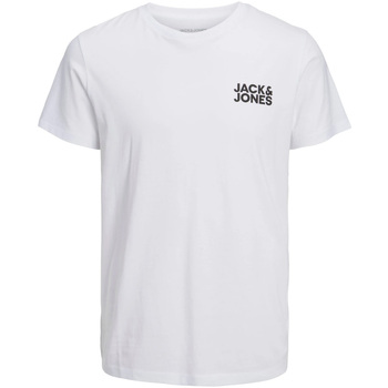 Abbigliamento Uomo T-shirt & Polo Jack & Jones 12151955 Bianco