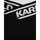Abbigliamento Donna Pantaloni Karl Lagerfeld 240W1054 SEAMLESS LOGO Nero