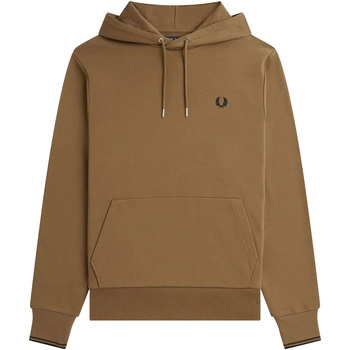 Abbigliamento Uomo Felpe in pile Fred Perry Fp Tipped Hooded Sweatshirt Marrone