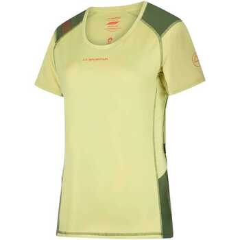 Abbigliamento Donna T-shirt & Polo La Sportiva Q31728711 COMPASS T-SHIRT GREEN BANANA FOREST Verde