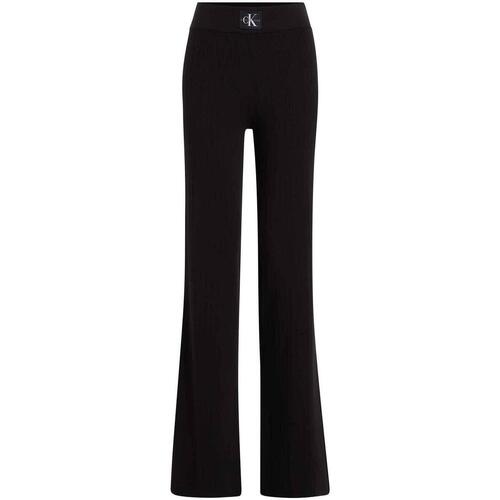Abbigliamento Donna Pantaloni Calvin Klein Jeans  Nero