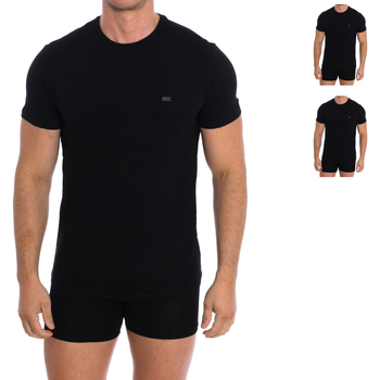 Abbigliamento Uomo T-shirt maniche corte Diesel 00SPDG-0LIAD-E4101 Nero