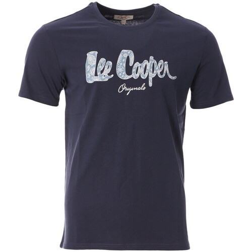 Abbigliamento Uomo T-shirt maniche corte Lee Cooper LEE-011484 Blu