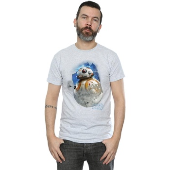 Abbigliamento Uomo T-shirts a maniche lunghe Star Wars: The Last Jedi BI1183 Grigio