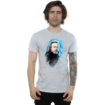 Abbigliamento Uomo T-shirts a maniche lunghe Star Wars: The Last Jedi BI1195 Grigio