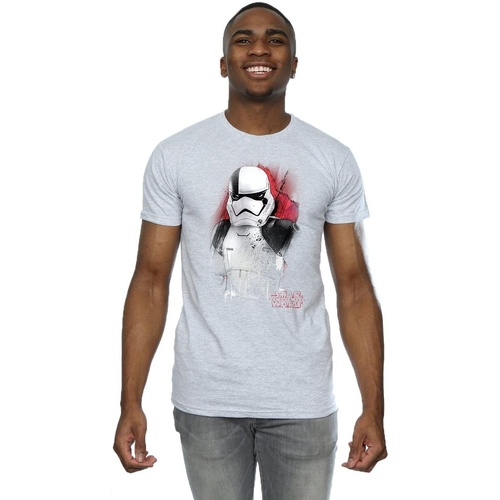 Abbigliamento Uomo T-shirts a maniche lunghe Star Wars: The Last Jedi BI1196 Grigio