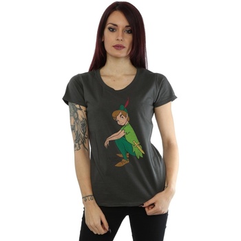 Abbigliamento Donna T-shirts a maniche lunghe Peter Pan Classic Grigio