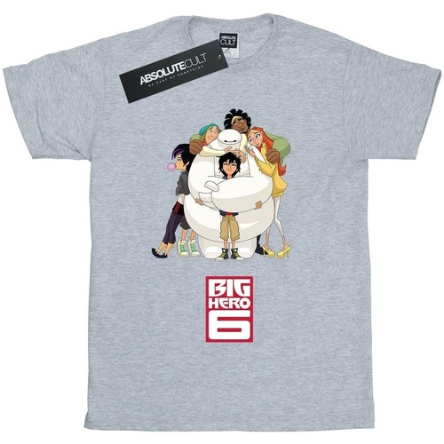 Abbigliamento Bambina T-shirts a maniche lunghe Big Hero 6 BI1462 Grigio