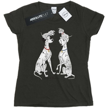 Abbigliamento Donna T-shirts a maniche lunghe Dessins Animés Pongo And Perdita Grigio
