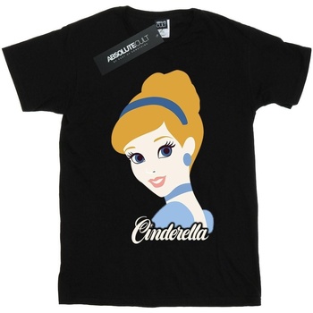Abbigliamento Bambina T-shirts a maniche lunghe Cinderella BI1605 Nero