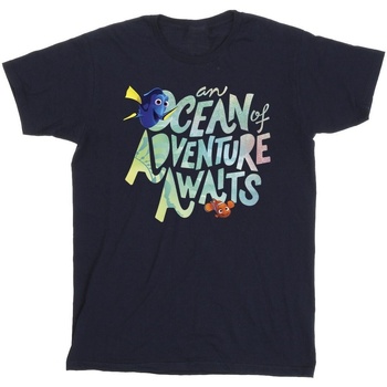 Abbigliamento Bambina T-shirts a maniche lunghe Finding Dory Ocean Adventure Blu