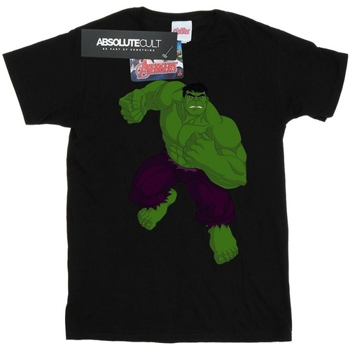 Abbigliamento Donna T-shirts a maniche lunghe Hulk  Nero