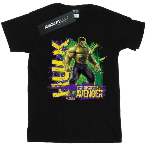 Abbigliamento Donna T-shirts a maniche lunghe Hulk  Nero