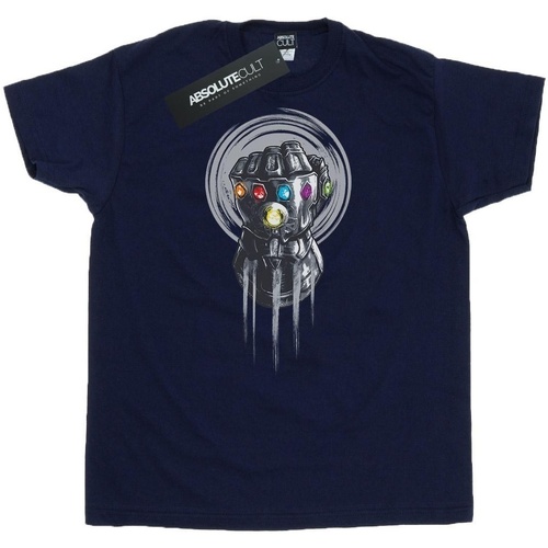 Abbigliamento Uomo T-shirts a maniche lunghe Avengers Infinity War BI441 Blu