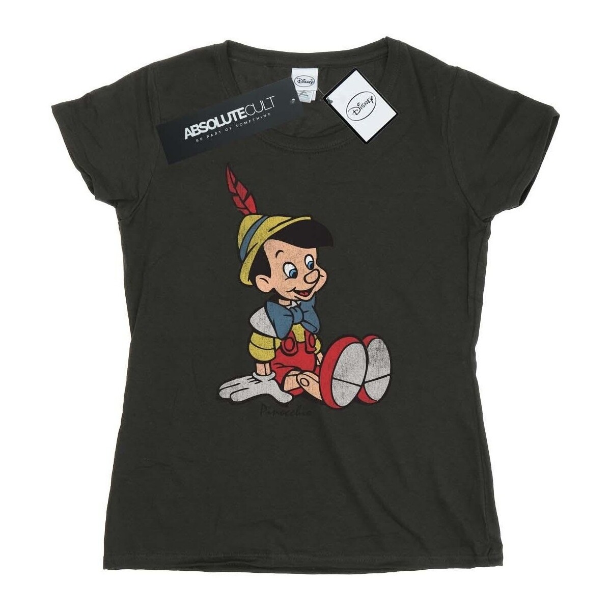 Abbigliamento Donna T-shirts a maniche lunghe Pinocchio Classic Grigio