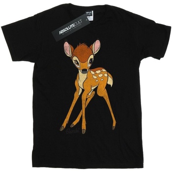 Abbigliamento Bambina T-shirts a maniche lunghe Bambi  Nero