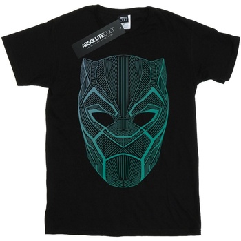 Abbigliamento Bambina T-shirts a maniche lunghe Black Panther  Nero