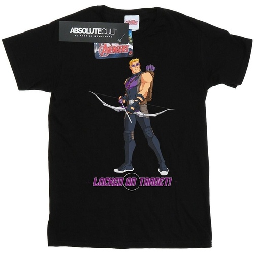 Abbigliamento Donna T-shirts a maniche lunghe Hawkeye Locked On Target Nero