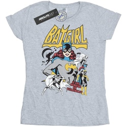 Abbigliamento Donna T-shirts a maniche lunghe Dc Comics Heroine Or Villainess Grigio