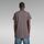 Abbigliamento Uomo T-shirt & Polo G-Star Raw D16396 B353 LASH-G077 RABBOT Viola
