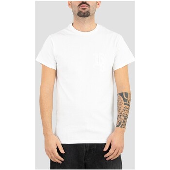 Abbigliamento Uomo T-shirt & Polo Backsideclub shirt Mhx 720 Crochet Bianco