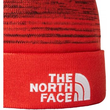 The North Face NF0A3FNTTJ21 - DOCKWKR RCYLD BEANIE-TNF BLACK-FIERY RED Rosso