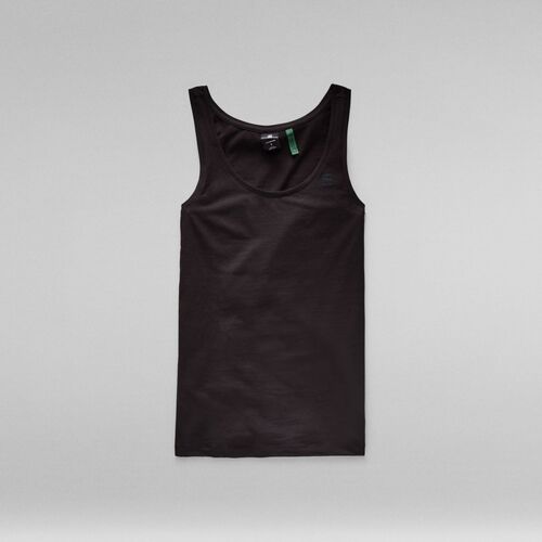 Abbigliamento Donna Top / T-shirt senza maniche G-Star Raw D07210-3310 - BASE TANL-990 Nero