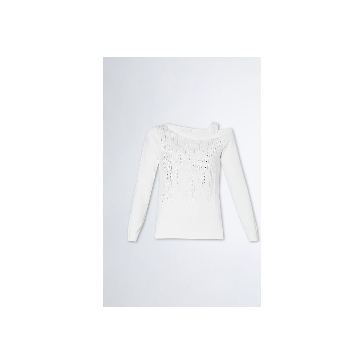Abbigliamento Donna Maglioni Liu Jo 8F3007 MS49I-X0256 Bianco