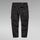 Abbigliamento Uomo Pantaloni G-Star Raw D02190 D410 - ROVIC ZIP 3D-6484 DK BLACK Nero