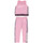 Abbigliamento Bambina Tuta Reebok Sport B24221 Rosa