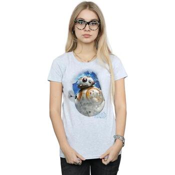 Abbigliamento Donna T-shirts a maniche lunghe Star Wars: The Last Jedi BI1061 Grigio